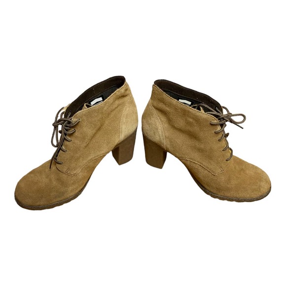 Timberland Womens Tillston Chukka Water Resistant Rust Suede ankle Boot - Picture 6 of 9